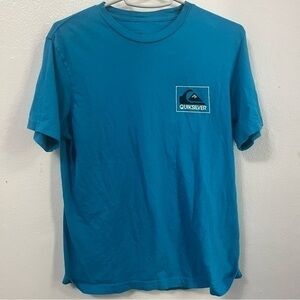 Blue Quicksilver Logo T-Shirt